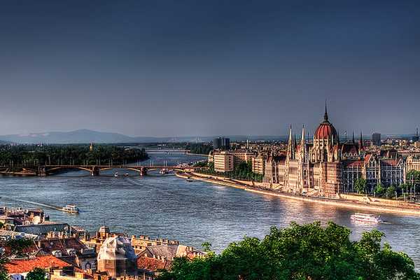 река Шарвиз в Венгрии