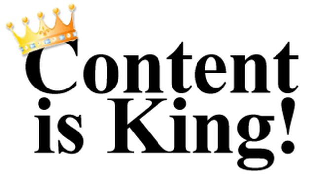 качественный контент сайта - король интернета
